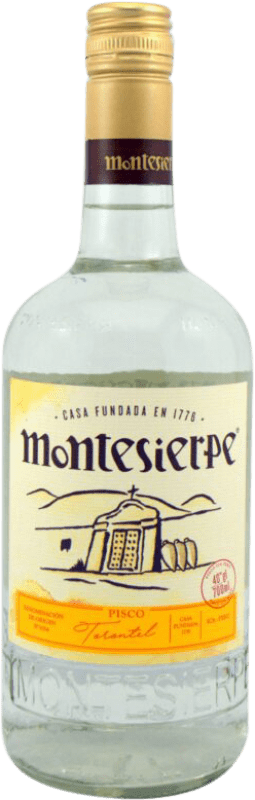 16,95 € Envío gratis | Pisco Montesierpe Torontel Perú Botella 70 cl