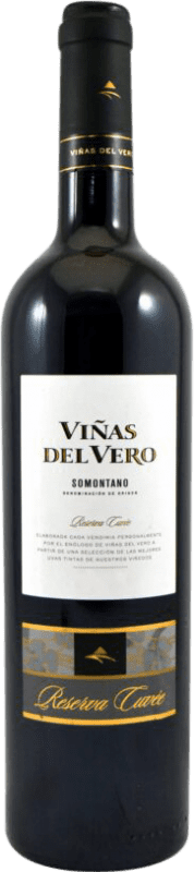 13,95 € Free Shipping | Red Wine Viñas del Vero Cuvée Reserve — Aged D.O. Somontano Aragon Spain Merlot, Syrah — Shiraz, Cabernet Sauvignon Bottle 75 cl