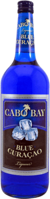 9,95 € Envío gratis | Licores Wilhelm Braun Cabo Bay Blue Curaçao Alemania Botella 1 L