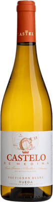 9,95 € Envoi gratuit | Vin blanc Castelo de Medina D.O. Rueda Castille et Leon Espagne Sauvignon Blanc Bouteille 75 cl