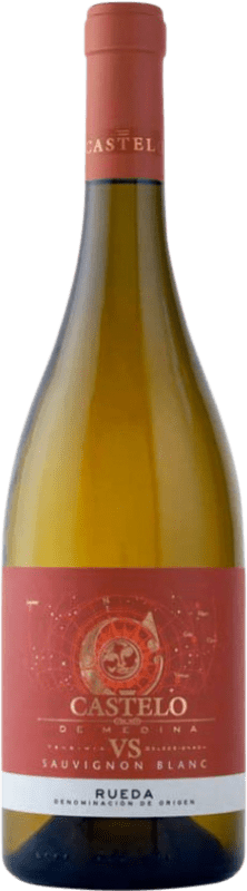 7,95 € 送料無料 | 白ワイン Castelo de Medina Vendimia Seleccionada D.O. Rueda カスティーリャ・イ・レオン スペイン Sauvignon White ボトル 75 cl