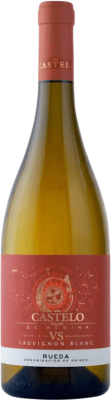 7,95 € Envoi gratuit | Vin Blanc Castelo de Medina VS Vendimia Seleccionada — Vendange Sélectionnée D.O. Rueda Castille et Leon Espagne Sauvignon 75 cl