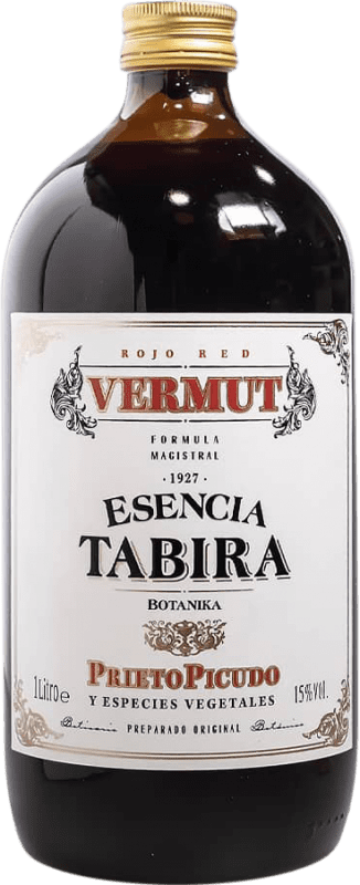 14,95 € Envío gratis | Vermut Meoriga Esencia Tabira Castilla y León España Prieto Picudo Botella 1 L
