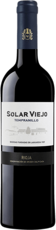 5,95 € Бесплатная доставка | Красное вино Freixenet Solar Viejo молодое D.O.Ca. Rioja Ла-Риоха Испания Tempranillo — Темпранильо 75 cl