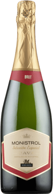 5,95 € Envio grátis | Espumante branco Marqués de Monistrol Selección Especial Brut Jovem D.O. Cava Catalunha Espanha Macabeo, Xarel·lo, Parellada Garrafa 75 cl