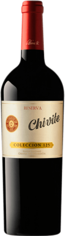 66,95 € 免费送货 | 红酒 Chivite Colección 125 预订 D.O. Navarra 纳瓦拉 西班牙 Tempranillo 瓶子 Magnum 1,5 L