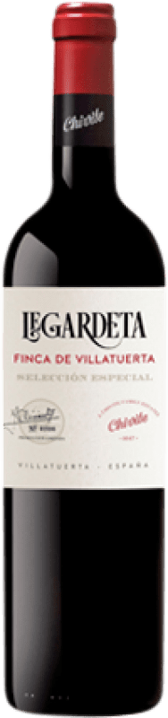10,95 € Free Shipping | Red wine Chivite Legardeta Finca de Villatuerta Seleccion Especial Aged D.O. Navarra Navarre Spain Tempranillo, Merlot, Syrah, Grenache Bottle 75 cl