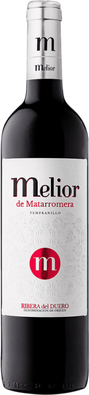 24,95 € Бесплатная доставка | Красное вино Matarromera Melior Дуб D.O. Ribera del Duero Кастилия-Леон Испания Tempranillo — Темпранильо Бутылка Магнум 1,5 L