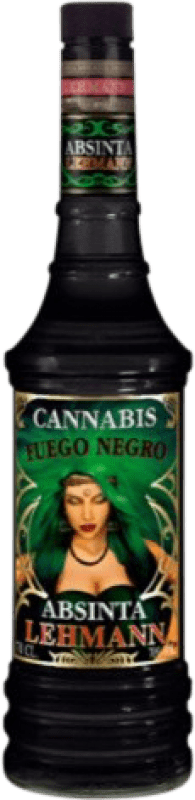 24,95 € Бесплатная доставка | Абсент Lehmann Fuego Negro Каталония Испания 70 cl