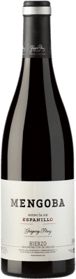 26,95 € Free Shipping | Red wine Mengoba Mencía de Espanillo Crianza D.O. Bierzo Castilla y León Spain Mencía, Grenache Tintorera Bottle 75 cl