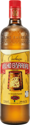 17,95 € Envio grátis | Cachaça Velho Barreiro Brasil Garrafa 1 L