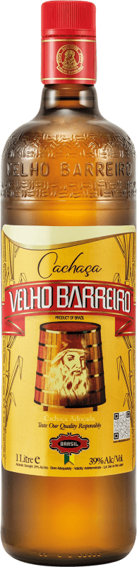 19,95 € Free Shipping | Cachaça Velho Barreiro Brazil 1 L