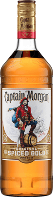 17,95 € 送料無料 | ラム Captain Morgan Spiced Gold ジャマイカ ボトル 1 L