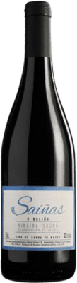 19,95 € Kostenloser Versand | Rotwein Saiñas O Boliño D.O. Ribeira Sacra Galizien Spanien Mencía, Grenache Tintorera Flasche 75 cl