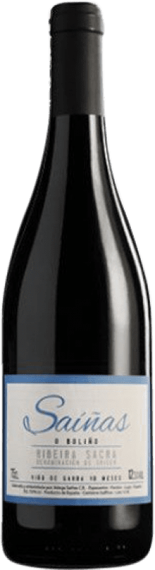 19,95 € Free Shipping | Red wine Saiñas O Boliño D.O. Ribeira Sacra Galicia Spain Mencía, Grenache Tintorera Bottle 75 cl