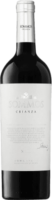 10,95 € Free Shipping | Red Wine Sommos Crianza — Aged D.O. Somontano Aragon Spain Merlot, Syrah — Shiraz, Cabernet Sauvignon Bottle 75 cl