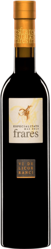 14,95 € Envio grátis | Vinho fortificado Vinícola del Priorat Mas dels Frares Rancio D.O.Ca. Priorat Catalunha Espanha Mazuelo, Grenache Tintorera Garrafa Medium 50 cl