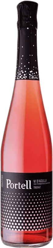 5,95 € Kostenloser Versand | Rosé Sekt Sarral Portell Aguja D.O. Conca de Barberà Spanien Trepat Flasche 75 cl