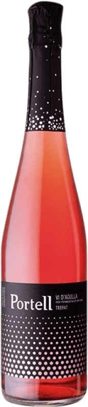 6,95 € Kostenloser Versand | Rosé-Wein Sarral Portell Rosado de Aguja D.O. Conca de Barberà Spanien Trepat Flasche 75 cl