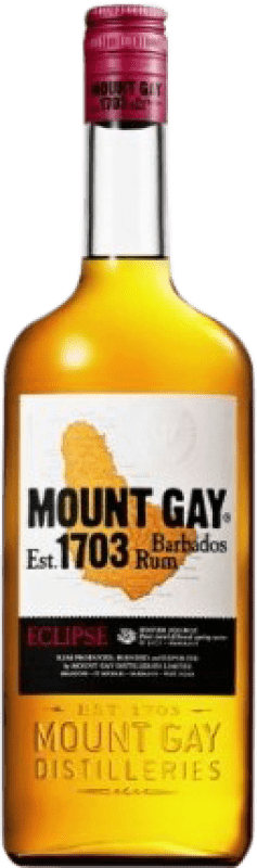 19,95 € Envio grátis | Rum Mount Gay Eclipse Barbados Garrafa 1 L