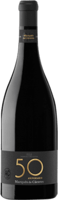 198,95 € Envoi gratuit | Vin rouge Marqués de Cáceres 50 Aniversario Réserve D.O.Ca. Rioja La Rioja Espagne Tempranillo, Grenache Bouteille 75 cl
