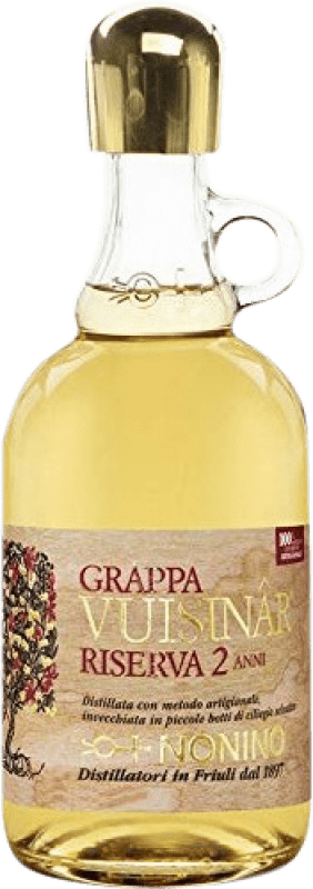42,95 € Free Shipping | Grappa Nonino Vuisinâr Italy 2 Years 70 cl