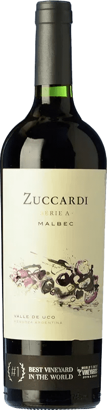 25,95 € Envoi gratuit | Vin Rouge Zuccardi Serie A I.G. Valle de Uco Mendoza Argentine Malbec 75 cl