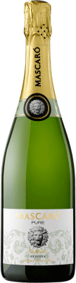 18,95 € Spedizione Gratuita | Spumante Bianco Mascaró Brut Nature Pure — Puro D.O. Cava Spagna Macabeo, Parellada 75 cl