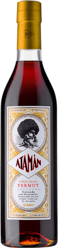 16,95 € Envio grátis | Vermute Barbadillo Atamán Andaluzia Espanha Garrafa Medium 50 cl