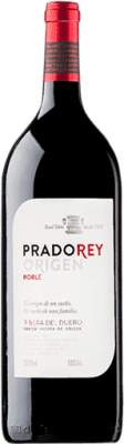 26,95 € Бесплатная доставка | Красное вино Ventosilla PradoRey Origen Дуб D.O. Ribera del Duero Кастилия-Леон Испания Tempranillo, Merlot, Cabernet Sauvignon Бутылка Иеровоам-Двойной Магнум 3 L