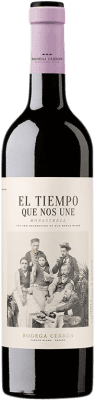 7,95 € Free Shipping | Red wine Cerrón El Tiempo que nos une D.O. Jumilla Region of Murcia Spain Monastel de Rioja Bottle 75 cl