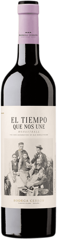 7,95 € 免费送货 | 红酒 Cerrón El Tiempo que nos une D.O. Jumilla 穆尔西亚地区 西班牙 Monastel de Rioja 瓶子 75 cl