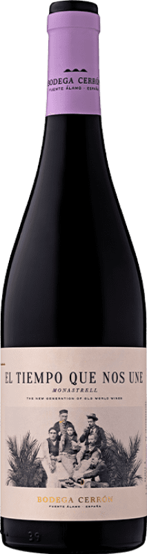 12,95 € Free Shipping | Red wine Cerrón El Tiempo que nos une D.O. Jumilla Region of Murcia Spain Monastel de Rioja Bottle 75 cl