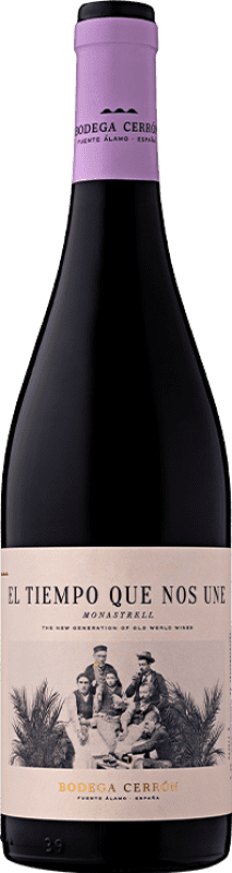 13,95 € Spedizione Gratuita | Vino rosso Cerrón El Tiempo que nos une D.O. Jumilla Regione di Murcia Spagna Monastel de Rioja Bottiglia 75 cl