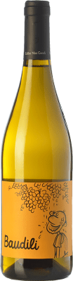 14,95 € Spedizione Gratuita | Vino bianco Mas Candí Baudili Blanc Catalogna Spagna Xarel·lo, Parellada Bottiglia 75 cl