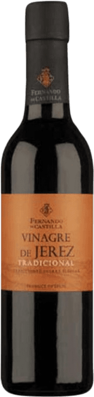 10,95 € Envio grátis | Vinagre Fernando de Castilla Tradicional Espanha Meia Garrafa 37 cl