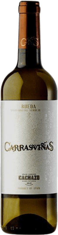 9,95 € Free Shipping | White wine Félix Lorenzo Cachazo Carrasviñas D.O. Rueda Castilla y León Spain Verdejo Bottle 75 cl