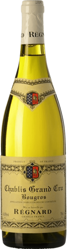 92,95 € Бесплатная доставка | Белое вино Régnard Bougros A.O.C. Chablis Grand Cru Бургундия Франция Chardonnay бутылка 75 cl