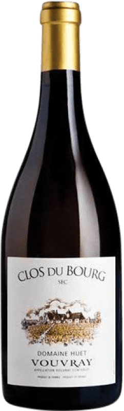 42,95 € Бесплатная доставка | Белое вино Domaine Huet Clos du Bourg Sec A.O.C. Vouvray Луара Франция Chenin White бутылка 75 cl