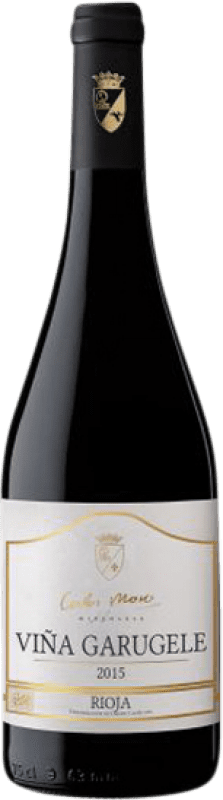 117,95 € Kostenloser Versand | Rotwein Carlos Moro Viña Garugele Crianza — Kurze Fassreifung D.O.Ca. Rioja La Rioja Spanien Tempranillo Flasche 75 cl