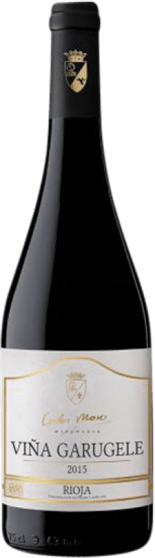 99,95 € Spedizione Gratuita | Vino rosso Carlos Moro Viña Garugele Crianza D.O.Ca. Rioja La Rioja Spagna Tempranillo Bottiglia 75 cl