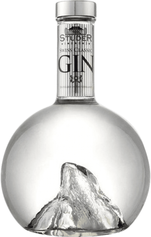 34,95 € Spedizione Gratuita | Gin Studer & Co Swiss Classic Svizzera Bottiglia 70 cl