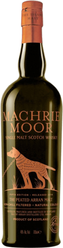 57,95 € 免费送货 | 威士忌单一麦芽威士忌 Isle Of Arran Machrie Moor Peated 苏格兰 英国 瓶子 70 cl