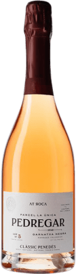27,95 € 免费送货 | 白起泡酒 AT Roca Pedregar D.O. Cava 加泰罗尼亚 西班牙 Grenache Tintorera, Macabeo 瓶子 75 cl