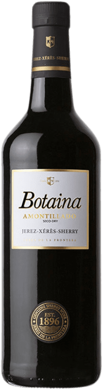 24,95 € Kostenloser Versand | Verstärkter Wein Lustau Botaina Amontillado D.O. Jerez-Xérès-Sherry Andalusien Spanien Palomino Fino Flasche 75 cl