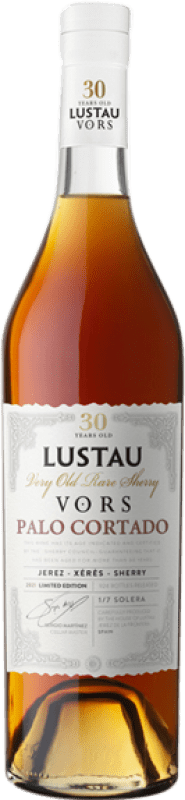 58,95 € 免费送货 | 强化酒 Lustau Palo Cortado VORS D.O. Jerez-Xérès-Sherry 安达卢西亚 西班牙 Palomino Fino 30 岁 瓶子 Medium 50 cl