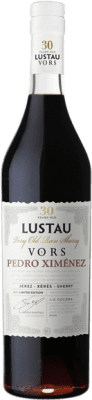 64,95 € Free Shipping | Fortified Wine Lustau VORS Very Old Rare Sherry D.O. Jerez-Xérès-Sherry Andalusia Spain Pedro Ximénez 30 Years Medium Bottle 50 cl