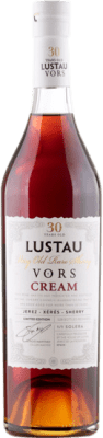 63,95 € Бесплатная доставка | Крепленое вино Lustau Cream VORS D.O. Jerez-Xérès-Sherry Андалусия Испания Palomino Fino, Pedro Ximénez бутылка Medium 50 cl