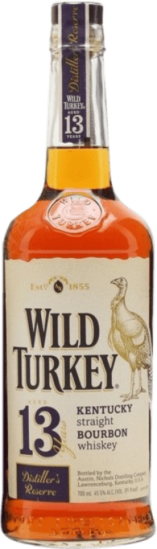 357,95 € Free Shipping | Bourbon Whisky Wild Turkey United States 13 Years Bottle 70 cl