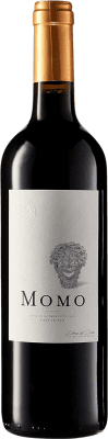 19,95 € Бесплатная доставка | Красное вино Sánchez Romate Momo Crianza — Крианса D.O. Ribera del Duero Кастилия-Леон Испания Tempranillo — Темпранильо, Merlot — Мерло, Cabernet Sauvignon — Каберне Совиньон 75 cl